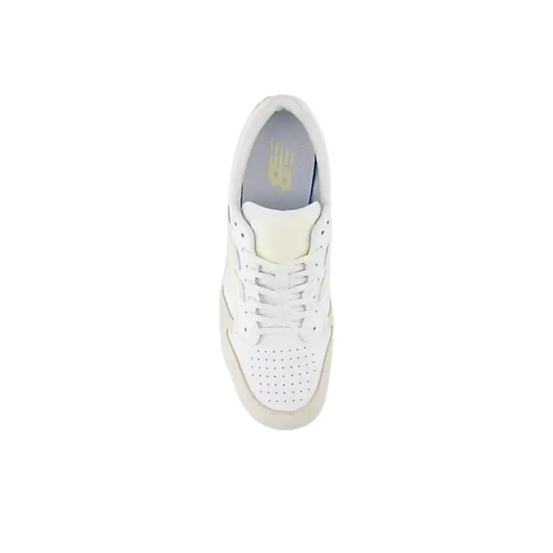 New Balance NB 480 Anti Slip Wear Resistant Low Top Skateboard Shoes Unisex White-3