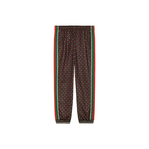 GUCCI FW21 Casual Pants Men's Red Yellow Black