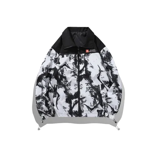 SWISS MILITARY Jackets Coats Unisex Black