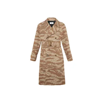 CELINE Trench Coat Men's Light Brown