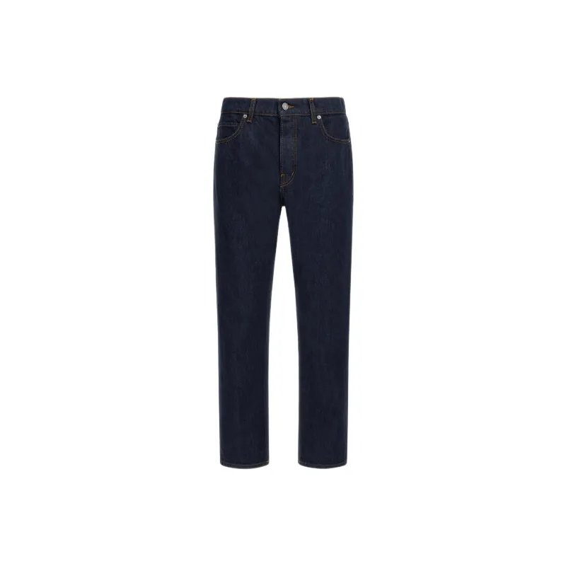 Roberto Cavalli SS24 Jeans Men's Dark Blue-0