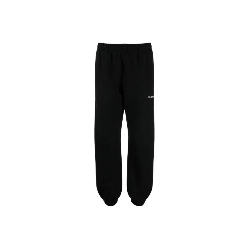 OFF WHITE Knitted Sweatpants Men Black-0