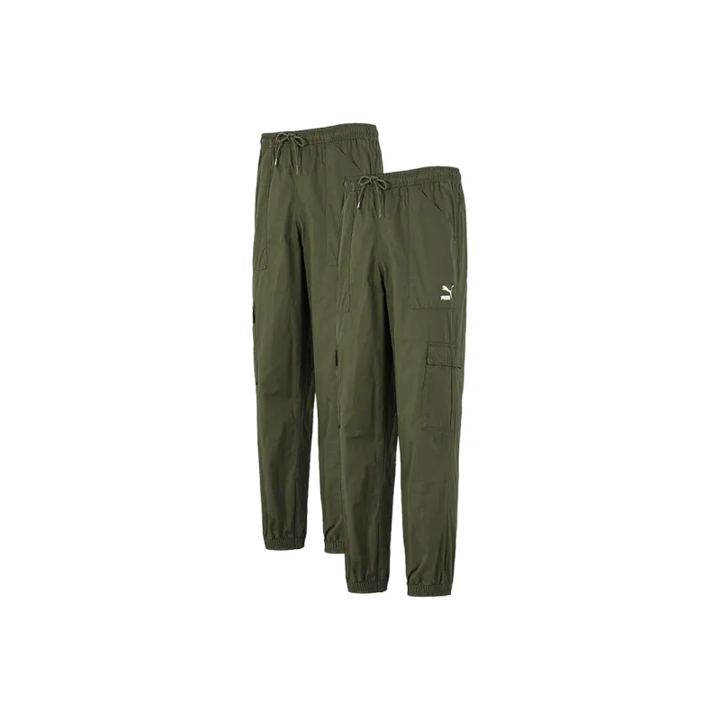 PUMA Cargo Pants Men 2 Pack Green-0