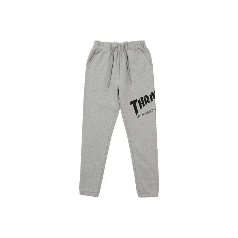 Thrasher Jogger Sweatpants Japan Version Unisex Gray-0