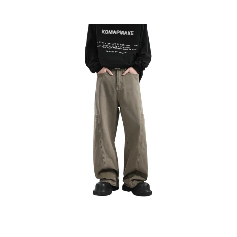 GROGNAK Jeans Unisex Coffee-0