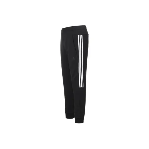 Adidas Knitted Sports Pants Men's Black