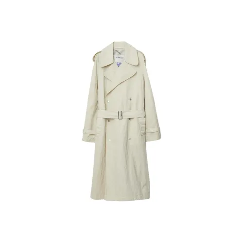 Burberry Double Breasted Belted Trench Coat