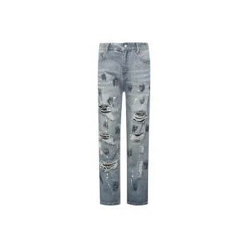 COOLALPACA Jeans Unisex Denim Blue