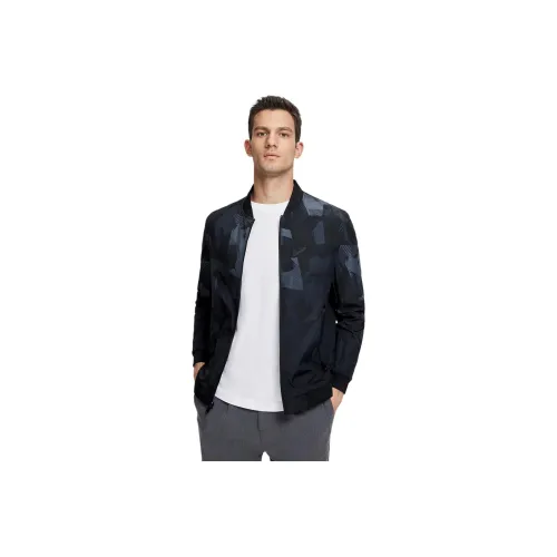 Red Bean Jackets Coats Men's Obsidian Black