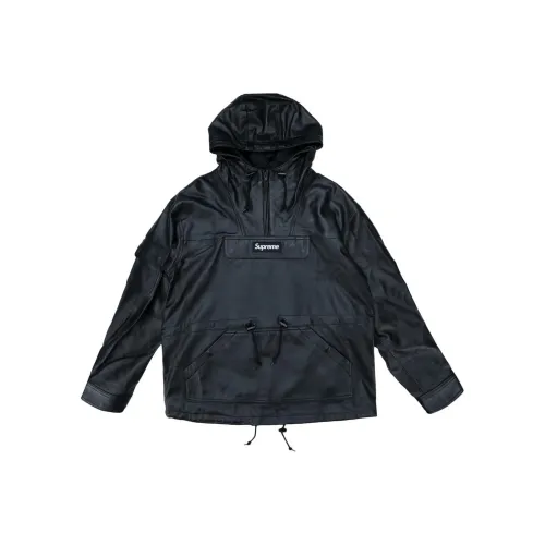 Supreme Leather Anorak