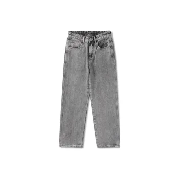 FAIRWHALE Straight Jeans Spring And Summer Men's Denim Gray