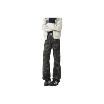 RICE NINE TEN Jeans Unisex Camouflage