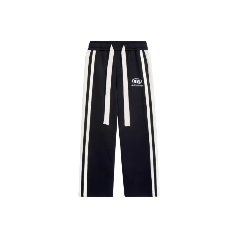 KILLWINNER Straight Sweatpants Unisex Black-0