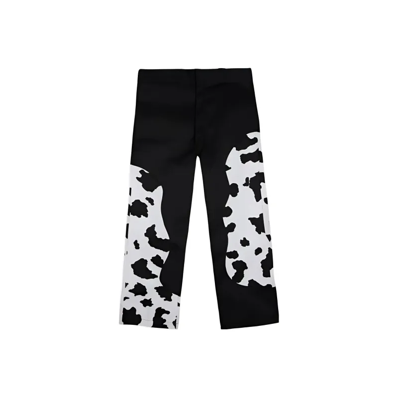 Brain Dead X Dickies X Brain Dead Co-branded Series Cargo Pants Men Black/White-0