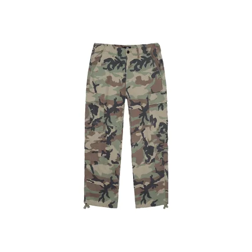 Stussy SURPLUS CARGO Pants Unisex Camouflage
