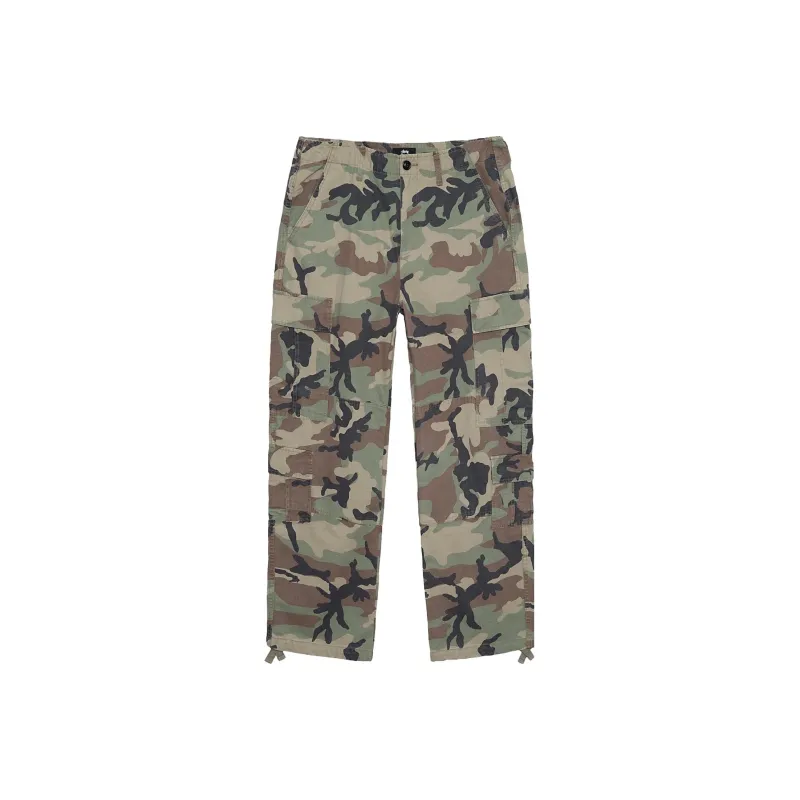 Stussy SURPLUS CARGO Pants Unisex Camouflage-0