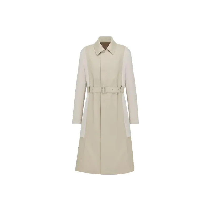 DIOR Trench Coats Men Beige-0