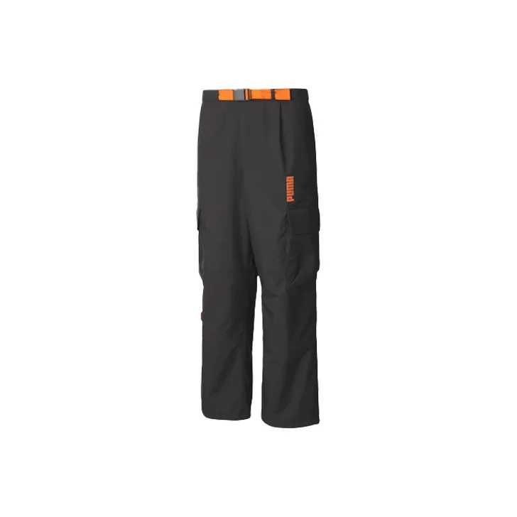 PUMA Casual Pants Men Black-0