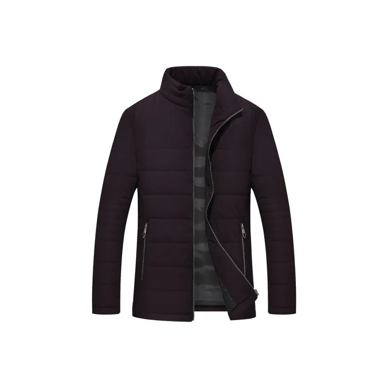 H YXIANG Puffer Jackets Men Red-0