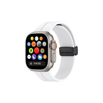 MUZHITIANKONG Apple Compatibility Watch Band Silicone Material