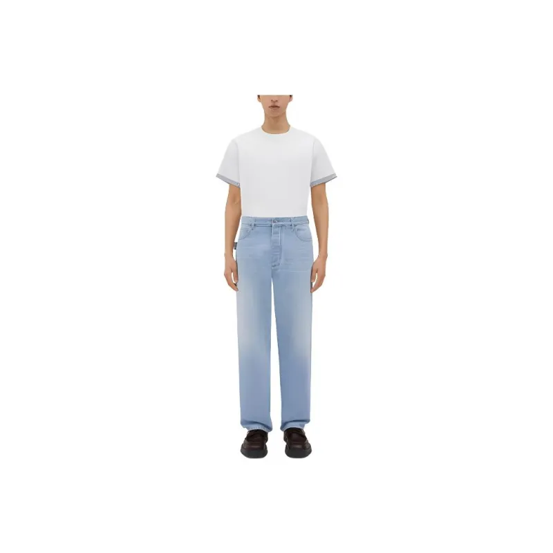 Bottega Veneta Jeans Men Light Blue-0
