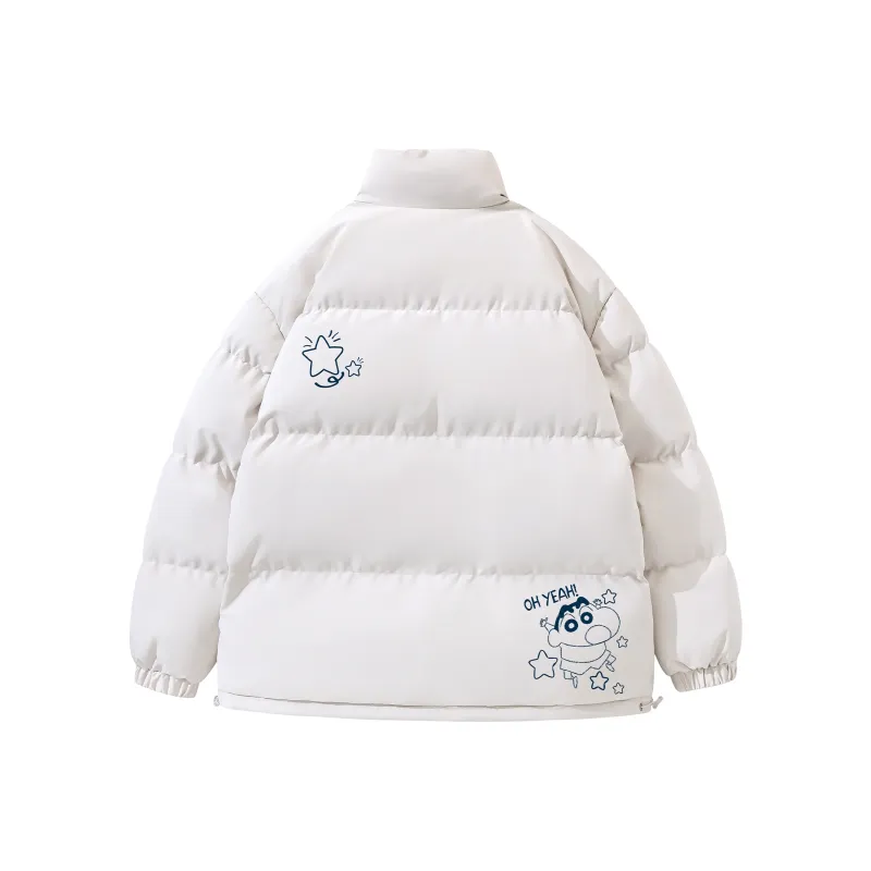 Crayon Shinchan Puffer Jacket Coat Unisex-3