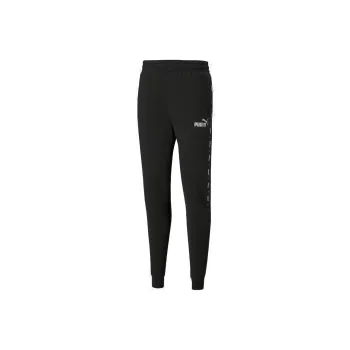 PUMA Knitted Sports Pants Men's Black