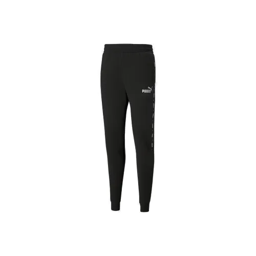 PUMA Knitted Sports Pants Men's Black