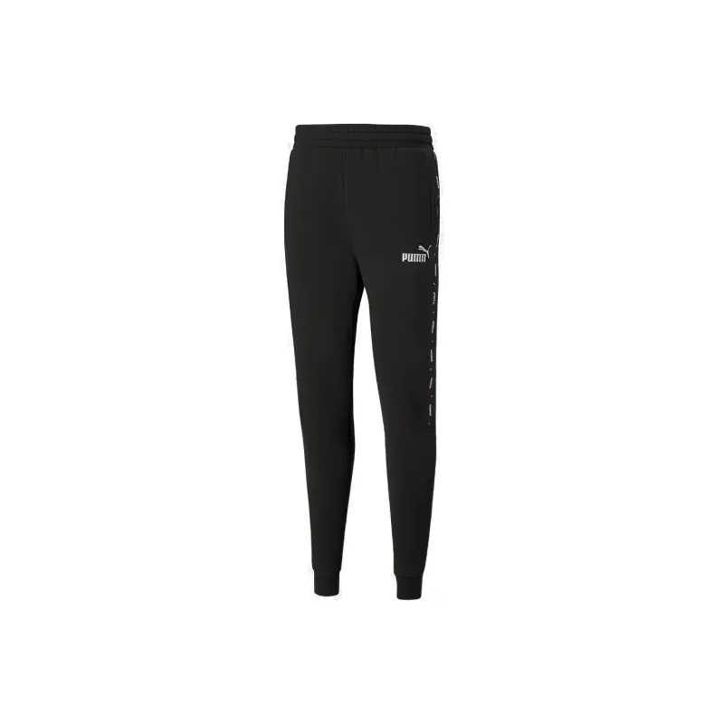 PUMA Knitted Sports Pants Men's Black-0