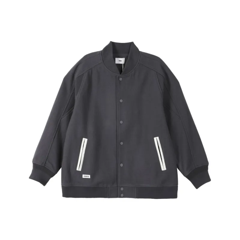 FOSS Jackets Coats Unisex Dark Gray-0