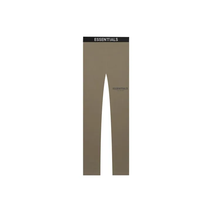 Fear Of God Essentials FW21 Knitted Sweatpants Unisex Wheat Brown-0