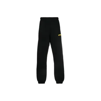 OFF WHITE Knitted Sweatpants Men Black
