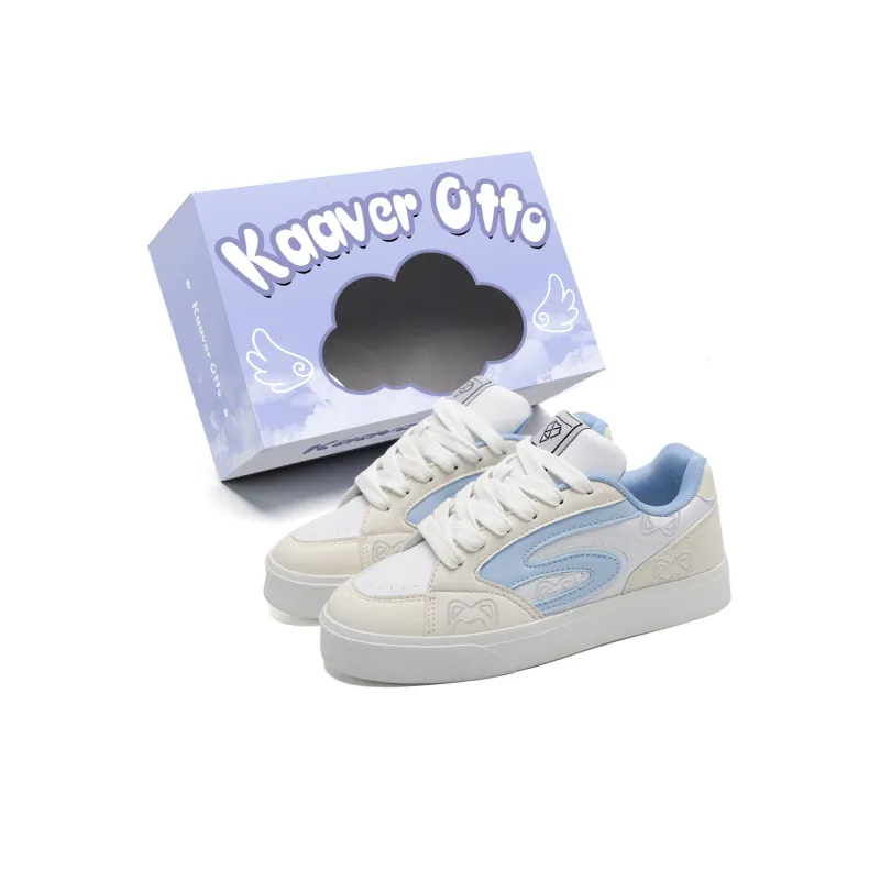 KAAVER OTTO Cushioning Abrasion Resistant Breathable Skateboard Shoes Women's-0