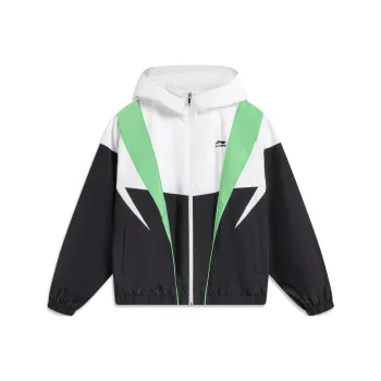 LiNing Sports Trend Series Trench Coat Men's Standard White Black