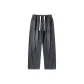 Black Gray Drawstring Style