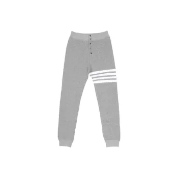 THOM BROWNE Ottoman Rib 4 Bar Stripe Track Pants