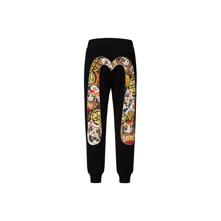 EVISU Knitted Sweatpants Men-0