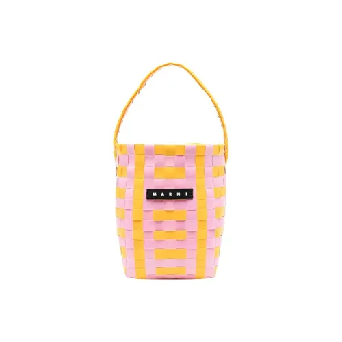 MARNI Polypropylene Pp Bucket Bag Handbag Kids' Yellow