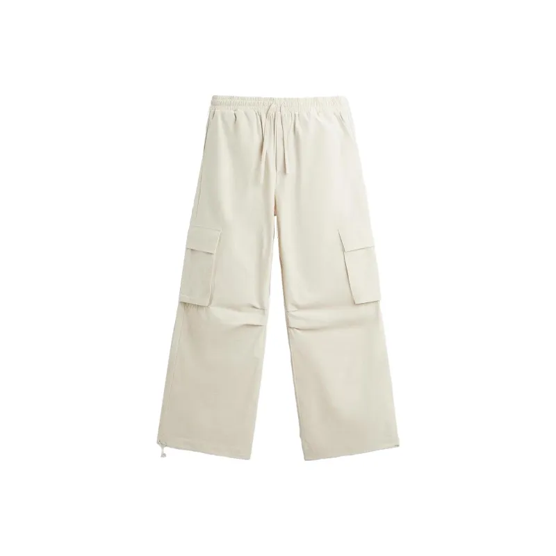 ZARA Cargo Pants Men's Brown Yellow-0