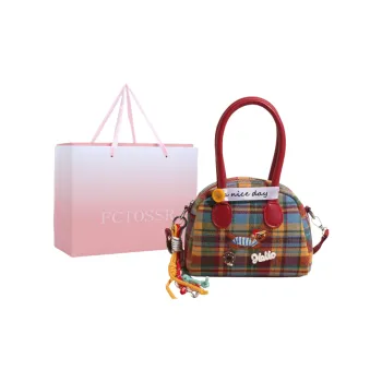 FCTOSSR Woolen Handbag Women's Dachshund/Yellow Bear/White Kitten/Weightlifting Rabbit