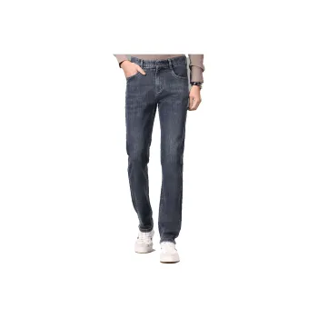 Red bean Jeans Men Dark Gray