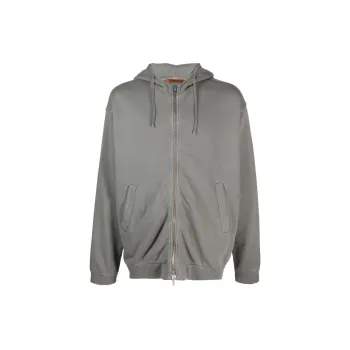 Barena Zip up Cotton Hoodie
