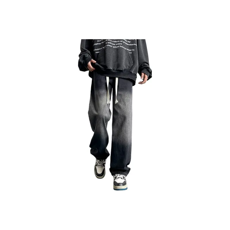 WELTER EXPERIMENT Jeans Unisex Black Gray Color-0