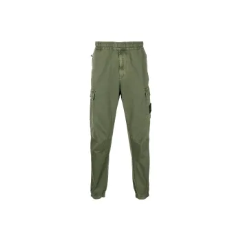 STONE ISLAND Logo Patch Cargo Pants