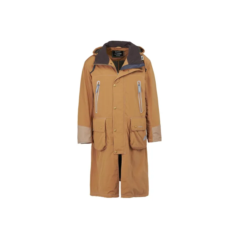 And Wander X BARBOUR Trench Coats Men Brown-0