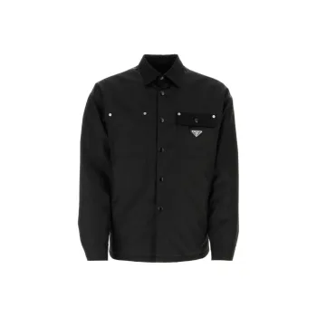 PRADA Long-Sleeved Button-Up Coat
