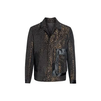 ANDREW MACKENZIE Jackets Coats Men's Black Orange