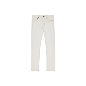 SAINT LAURENT FW22 Jeans Men's Ivory