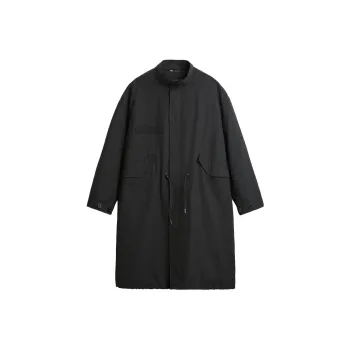 ZARA Trench Coats Men Black