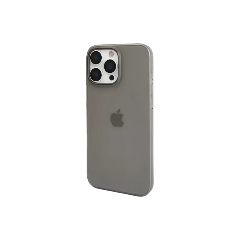 Sopi Acrylic Material Matte Extra Thin Transparent Phone Cases Compatible With IPhone 16/15 Pro Max/Apple 13/14 Pro/Max-6
